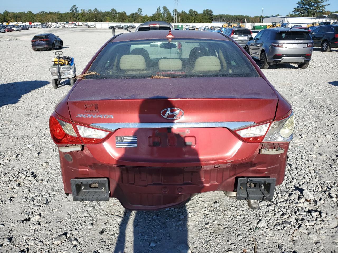 2012 Hyundai Sonata Gls VIN: 5NPEB4AC4CH441377 Lot: 87007065
