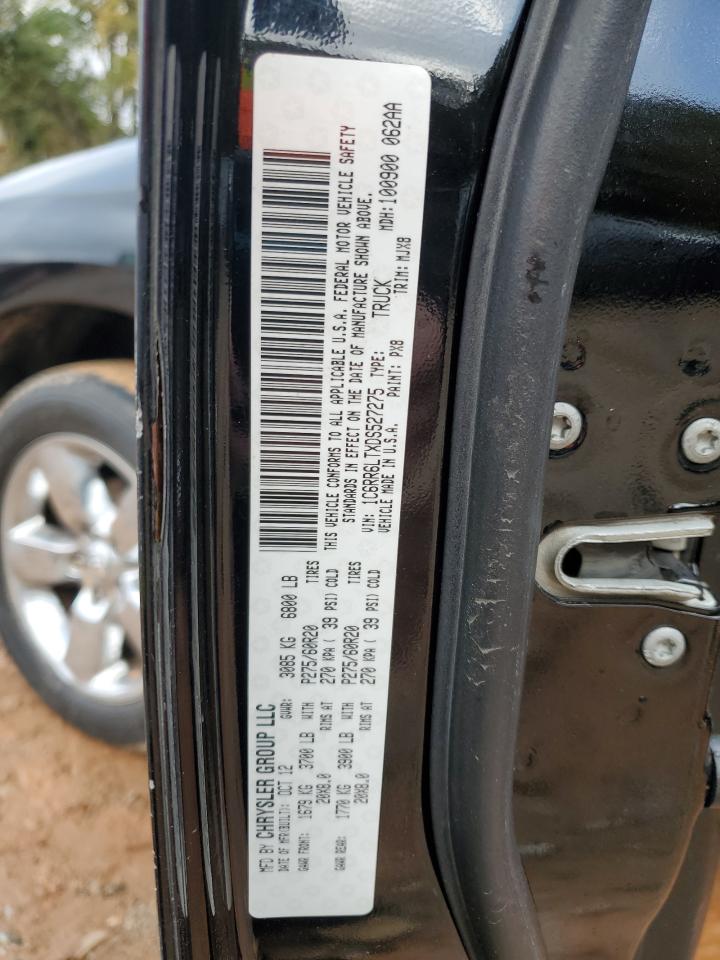 2013 Ram 1500 Slt VIN: 1C6RR6LTXDS527275 Lot: 90546865