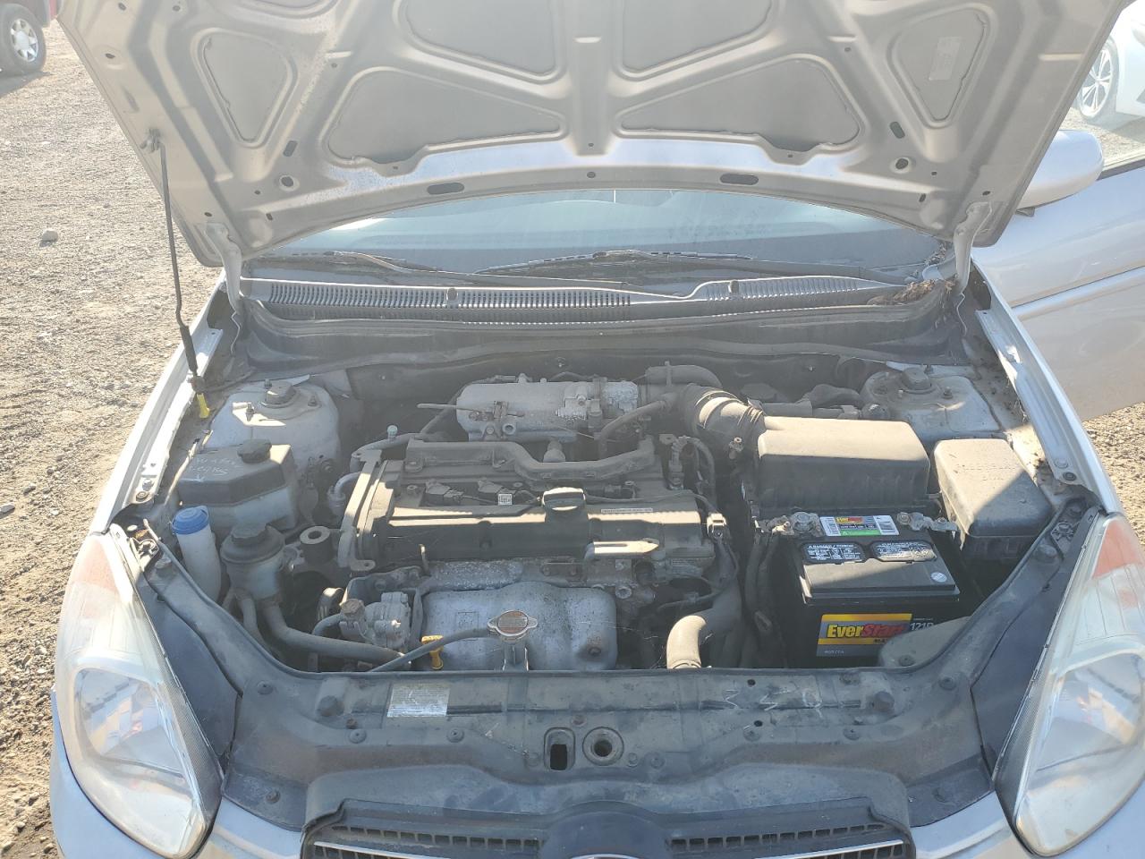 2011 Hyundai Accent Gls VIN: KMHCN4AC4BU608481 Lot: 84949125