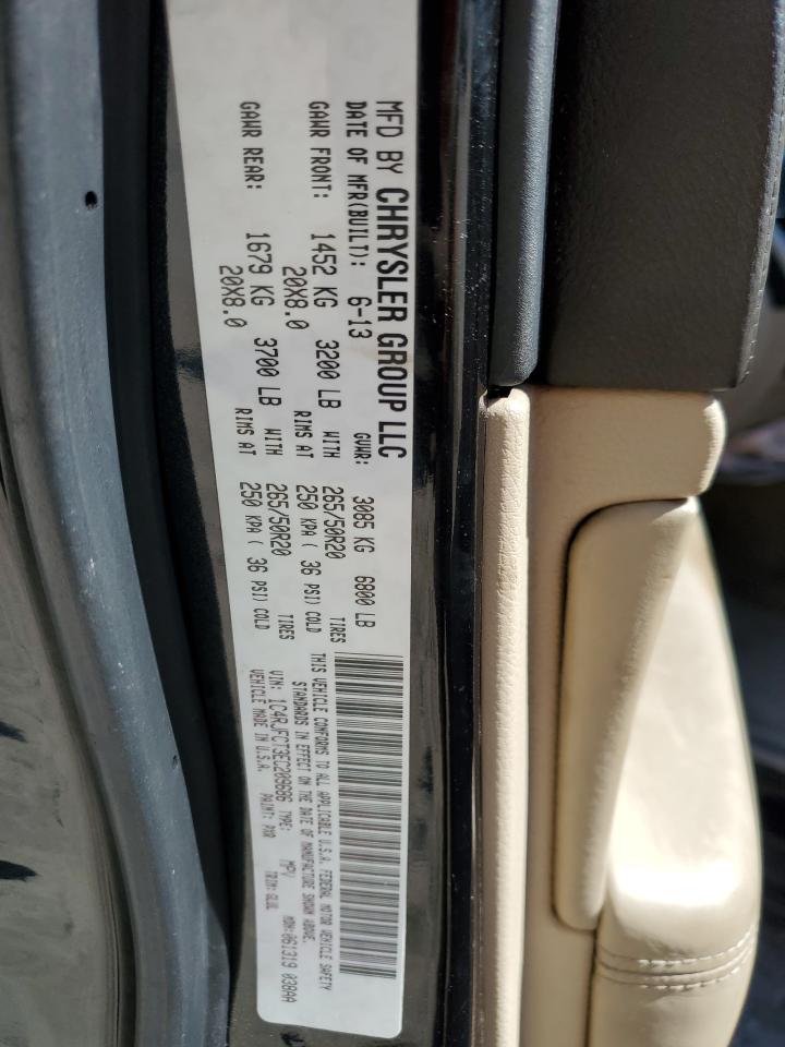 2014 Jeep Grand Cherokee Overland VIN: 1C4RJFCT3EC209686 Lot: 82224995