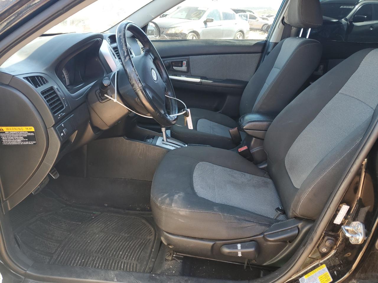 2007 Kia Spectra Ex VIN: KNAFE122375009799 Lot: 87059575