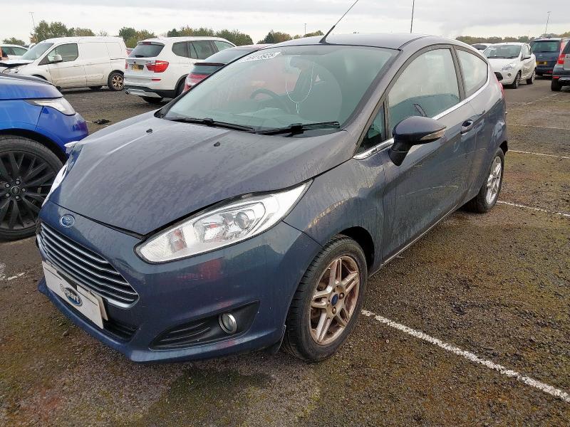 2014 FORD FIESTA 1.25 82 ZETEC 3DR for sale at Copart SANDTOFT