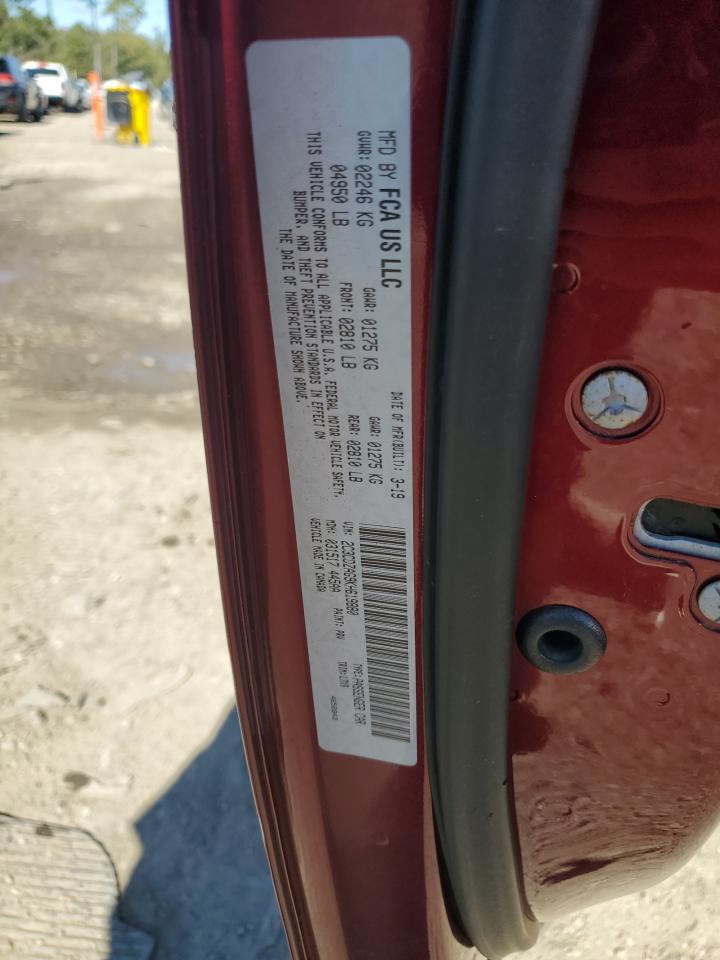 2019 Dodge Challenger Sxt VIN: 2C3CDZAG9KH619880 Lot: 90910355