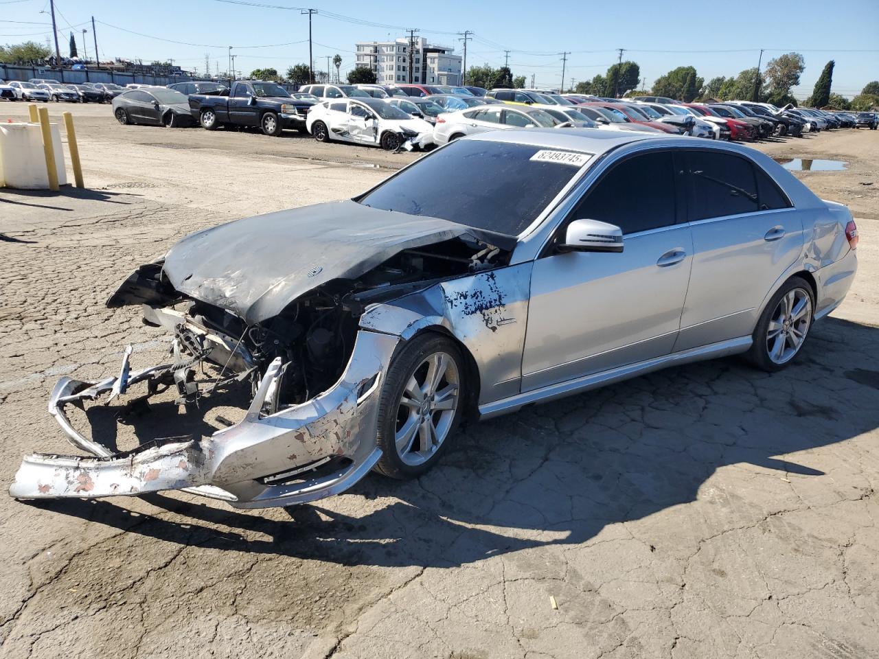 2013 Mercedes-Benz E 350 silver null gas WDDHF5KB0DA716027 photo #1