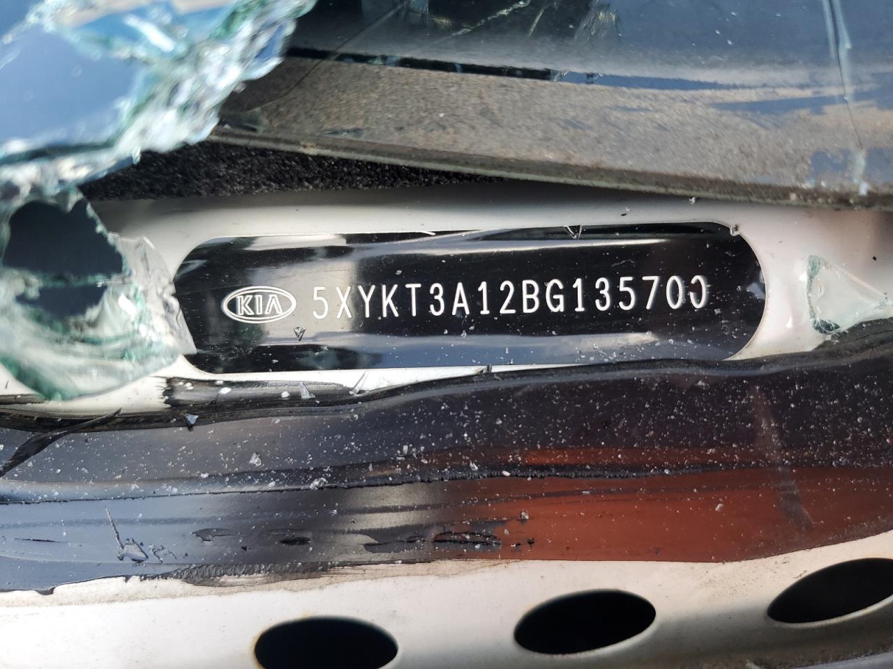 2011 Kia Sorento Base VIN: 5XYKT3A12BG135700 Lot: 81226935