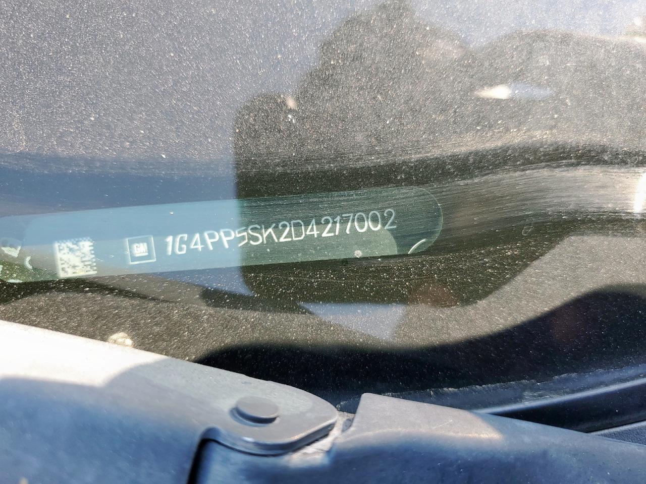 2013 Buick Verano VIN: 1G4PP5SK2D4217002 Lot: 82237985