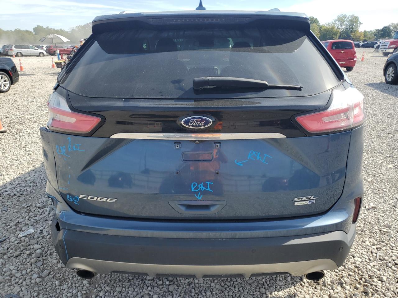2019 Ford Edge Sel VIN: 2FMPK4J94KBC26570 Lot: 85160525