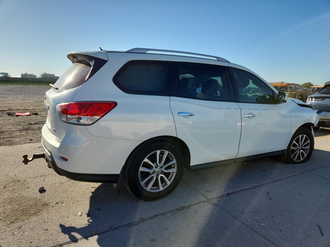2014 Nissan Pathfinder S white null gas 5N1AR2MN4EC716333 photo #4