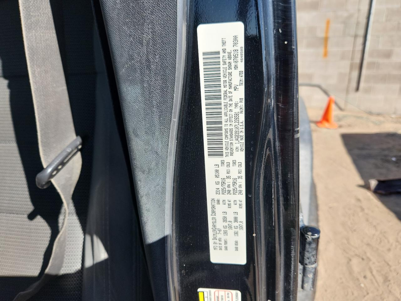 2007 Jeep Wrangler X VIN: 1J4GB39107L226581 Lot: 85562105