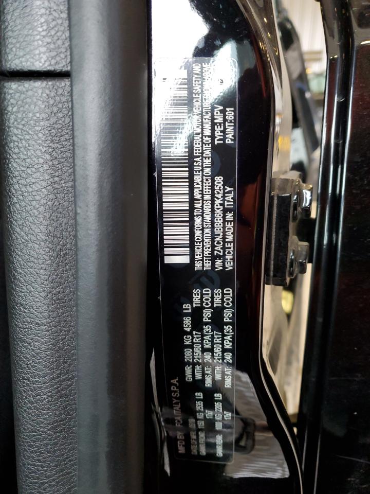 2019 Jeep Renegade Latitude VIN: ZACNJBBB6KPK42508 Lot: 87388515