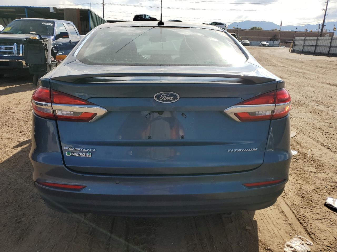 2019 Ford Fusion Titanium VIN: 3FA6P0SU4KR251134 Lot: 89860935