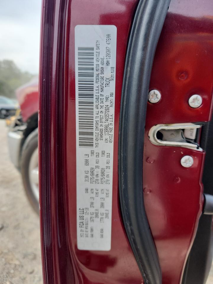 2019 Ram 1500 Classic Slt VIN: 1C6RR6LT4KS572824 Lot: 81980645