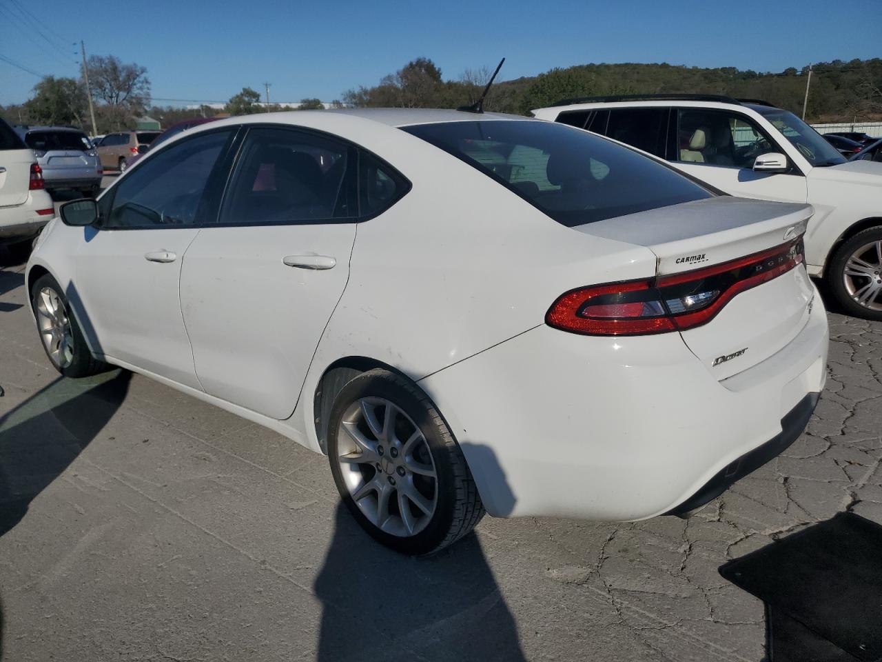 2013 Dodge Dart Sxt white sedan gas 1C3CDFBH2DD154719 photo #3