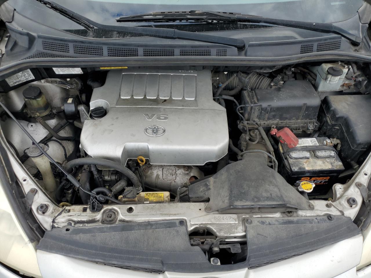 2010 Toyota Sienna Ce VIN: 5TDKK4CCXAS322952 Lot: 82291255