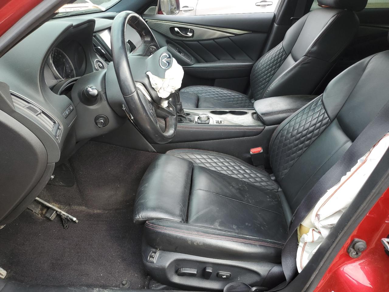 2018 Infiniti Q50 Red Sport 400 VIN: JN1FV7AR1JM481438 Lot: 86255865