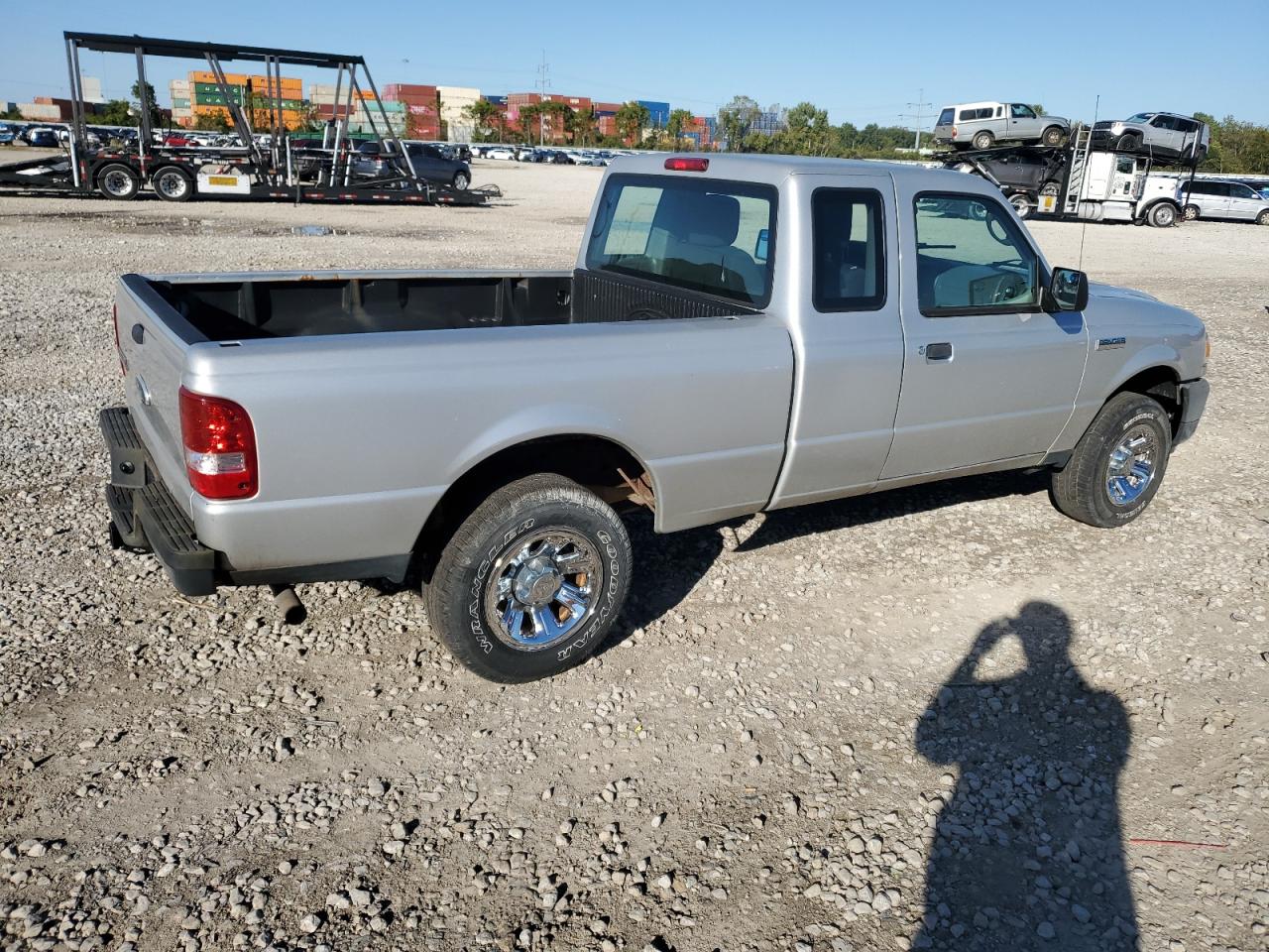 2011 Ford Ranger Super Cab silver club cab gas 1FTKR1ED9BPA34948 photo #4