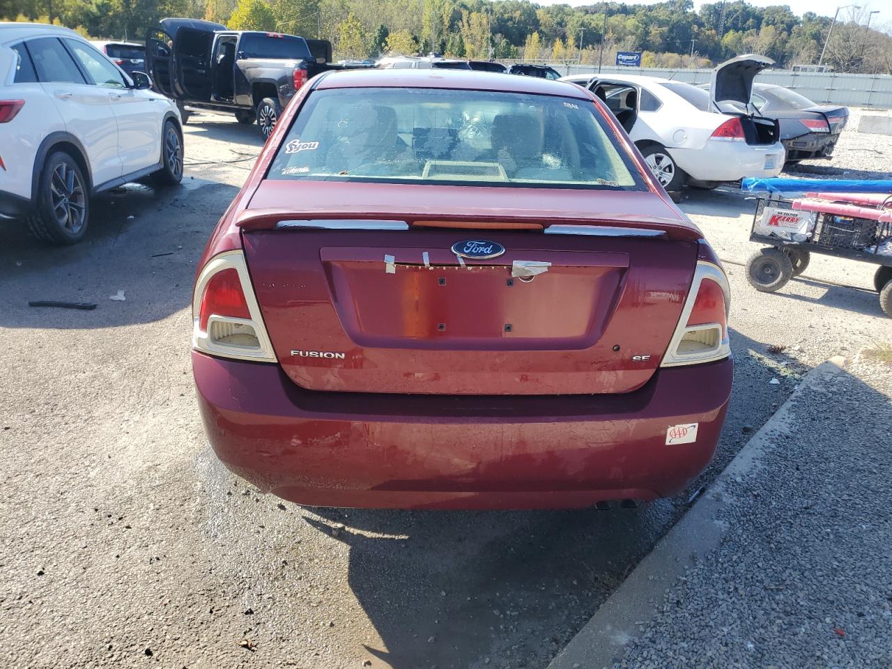 2006 Ford Fusion Se VIN: 3FAFP07Z26R232513 Lot: 86771315