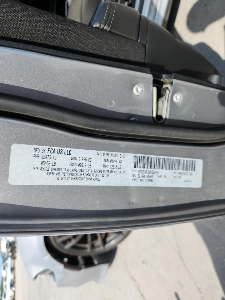 2017 Dodge Charger R/T 392 VIN: 2C3CDXGJ6HH630027 Lot: 85891125