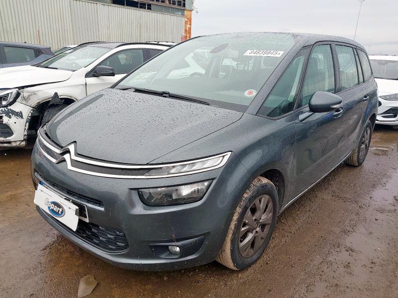 2015 CITROEN GRAND C4 PICASSO 1.6 BLUEHDI VTR+ 5DR for sale at Copart PETERLEE