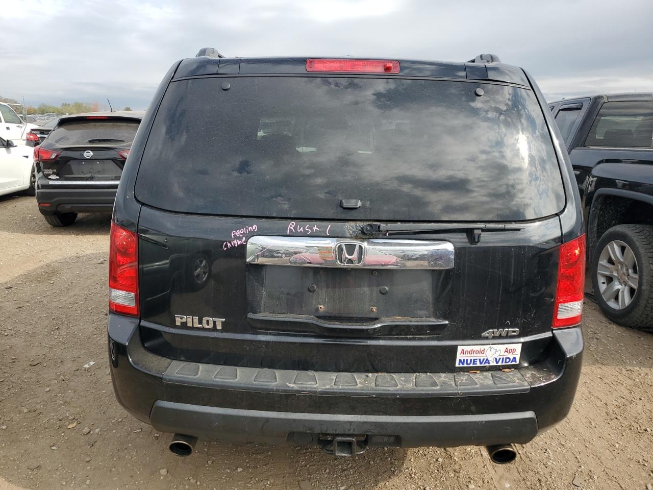 2010 Honda Pilot Exl VIN: 5FNYF4H68AB033560 Lot: 82373195