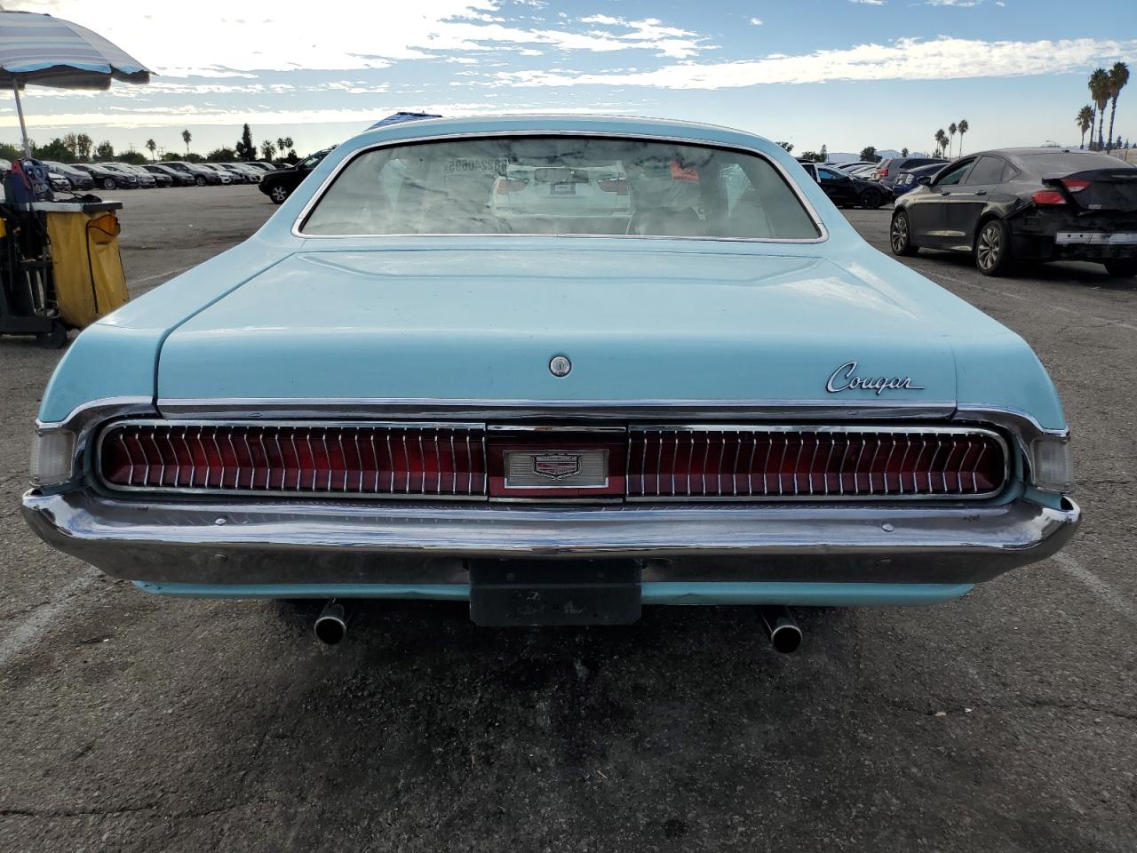 1969 Mercury Cougar VIN: 9F91H586593 Lot: 82240695