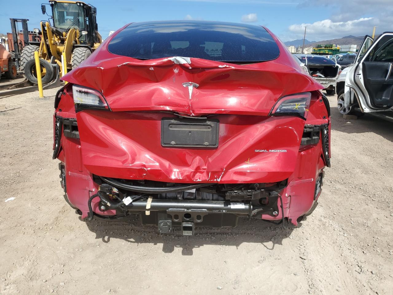 2022 Tesla Model Y VIN: 7SAYGAEE8NF415443 Lot: 85184865