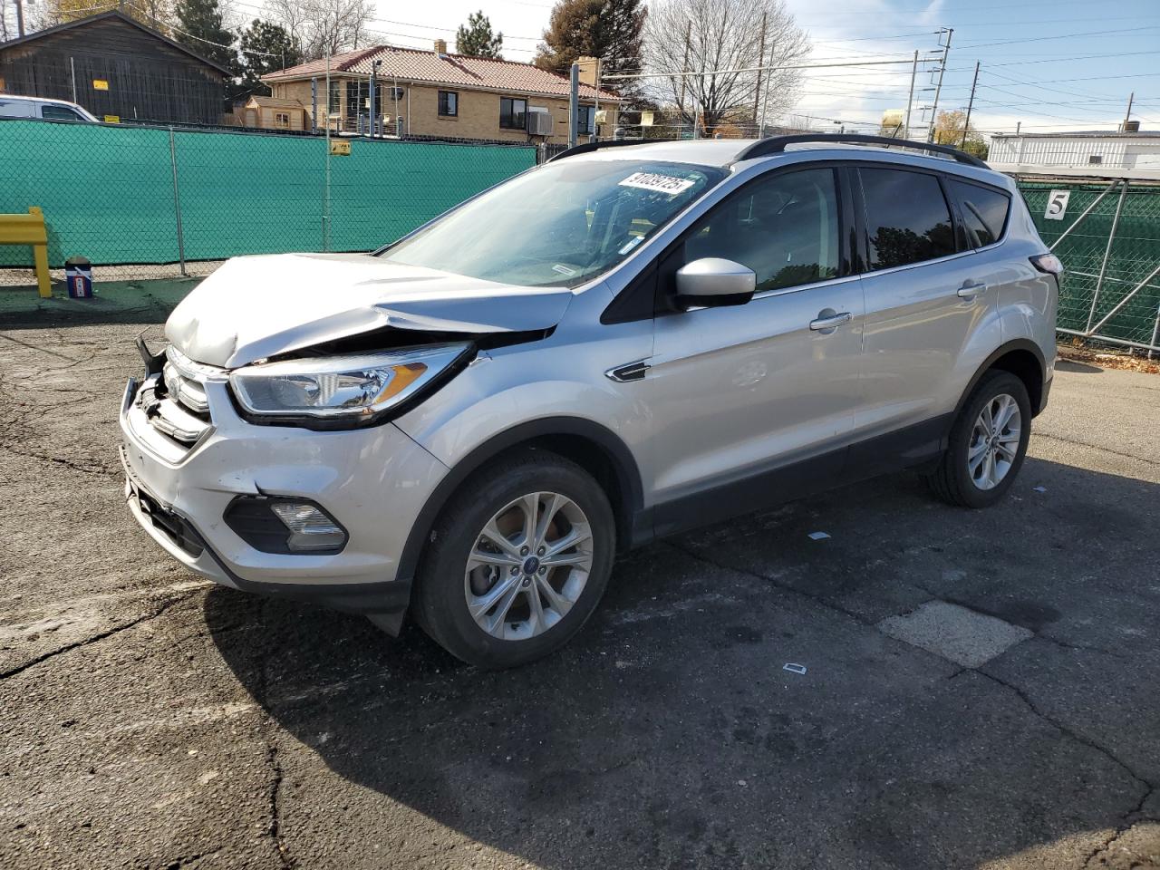 2018 Ford Escape Se silver null gasoline 1FMCU9GD0JUA82249 photo #1