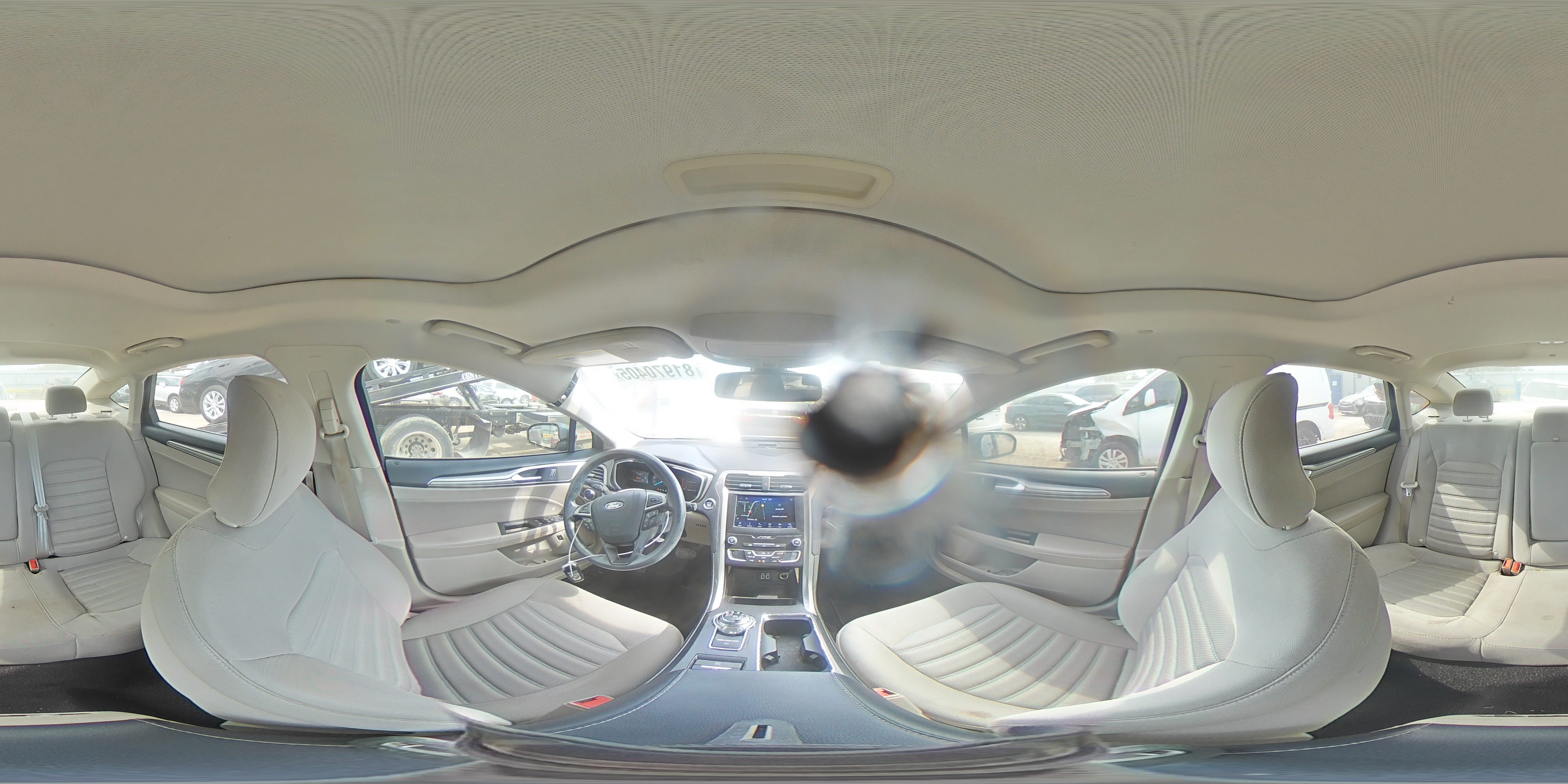 2019 Ford Fusion Se VIN: 3FA6P0LU2KR102882 Lot: 81970405