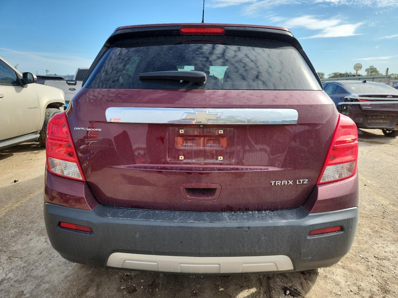 2016 Chevrolet Trax Ltz VIN: 3GNCJMSB7GL154676 Lot: 90953365