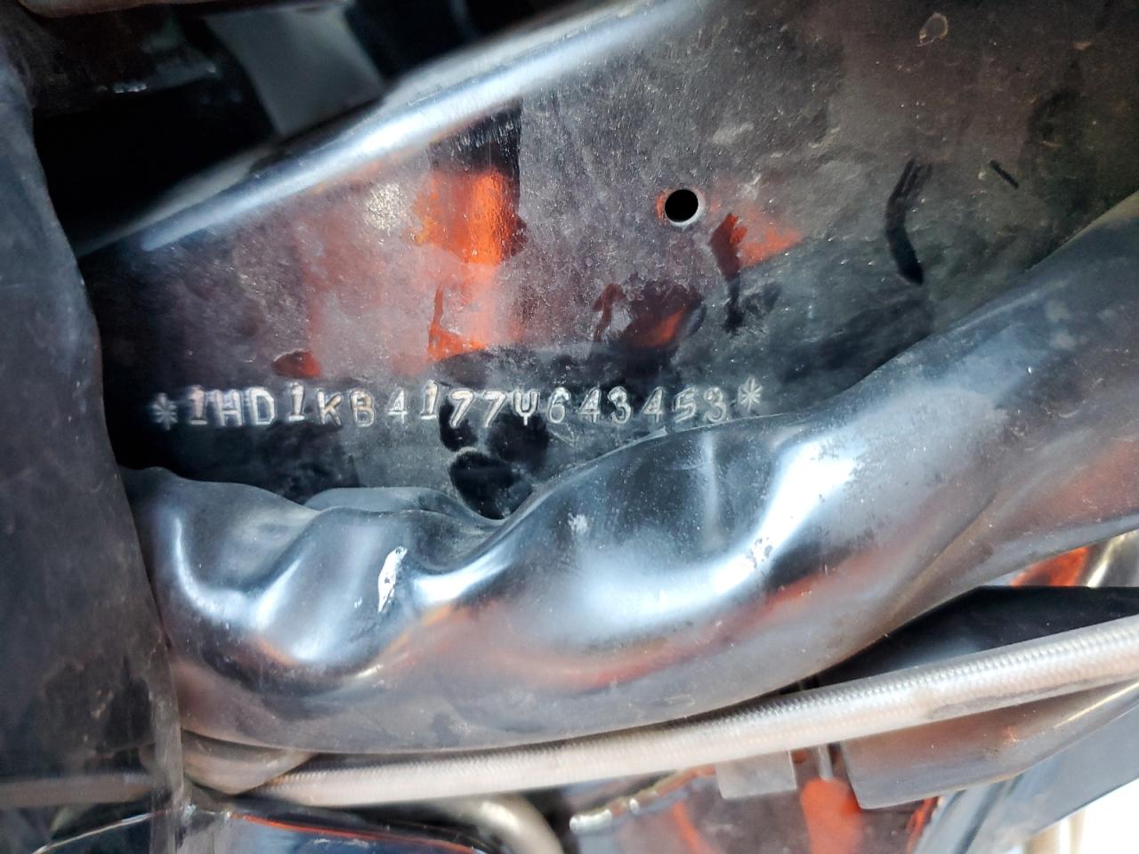 2007 Harley-Davidson Flhx VIN: 1HD1KB4177Y643453 Lot: 84634445