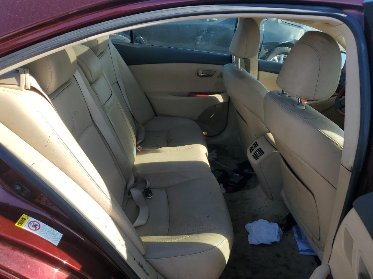 2007 Lexus Es 350 VIN: JTHBJ46G172144638 Lot: 91132555