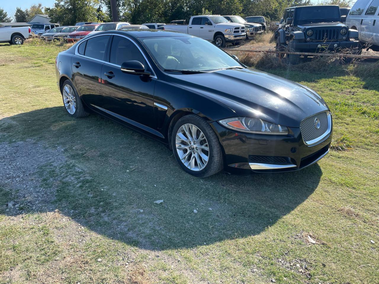 2013 Jaguar Xf black sedan gas SAJWA0ES7DPU01531 photo #1