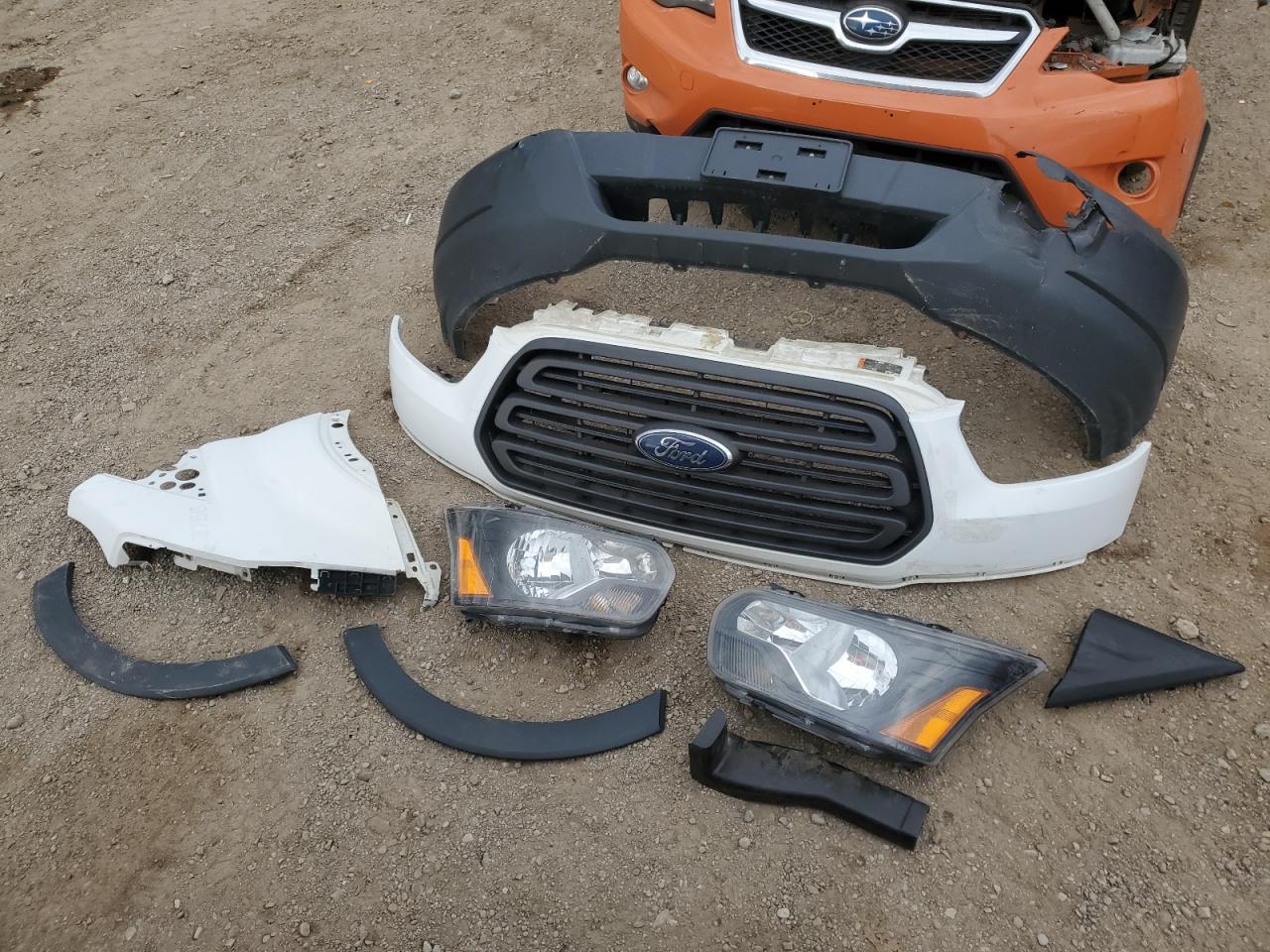 2017 Ford Transit T-150 Delivery Van VIN: 1FTYE1CM8HKB03756 Lot: 87193815