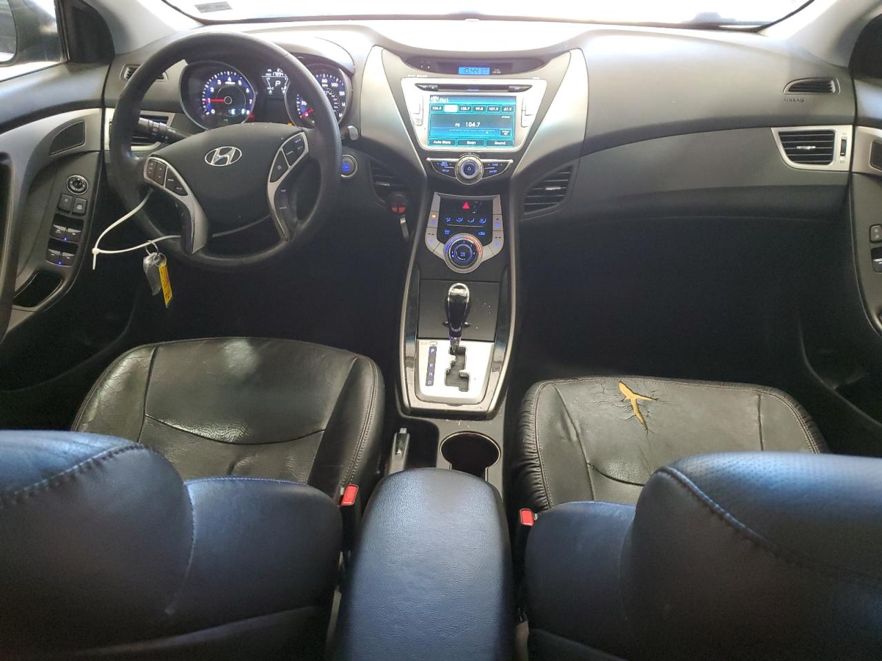 2012 Hyundai Elantra Gls VIN: 5NPDH4AE1CH104449 Lot: 87180785