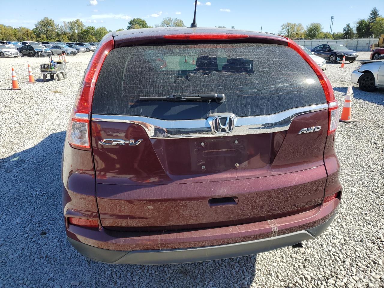 2015 Honda Cr-V Lx VIN: 5J6RM4H3XFL117880 Lot: 86340915