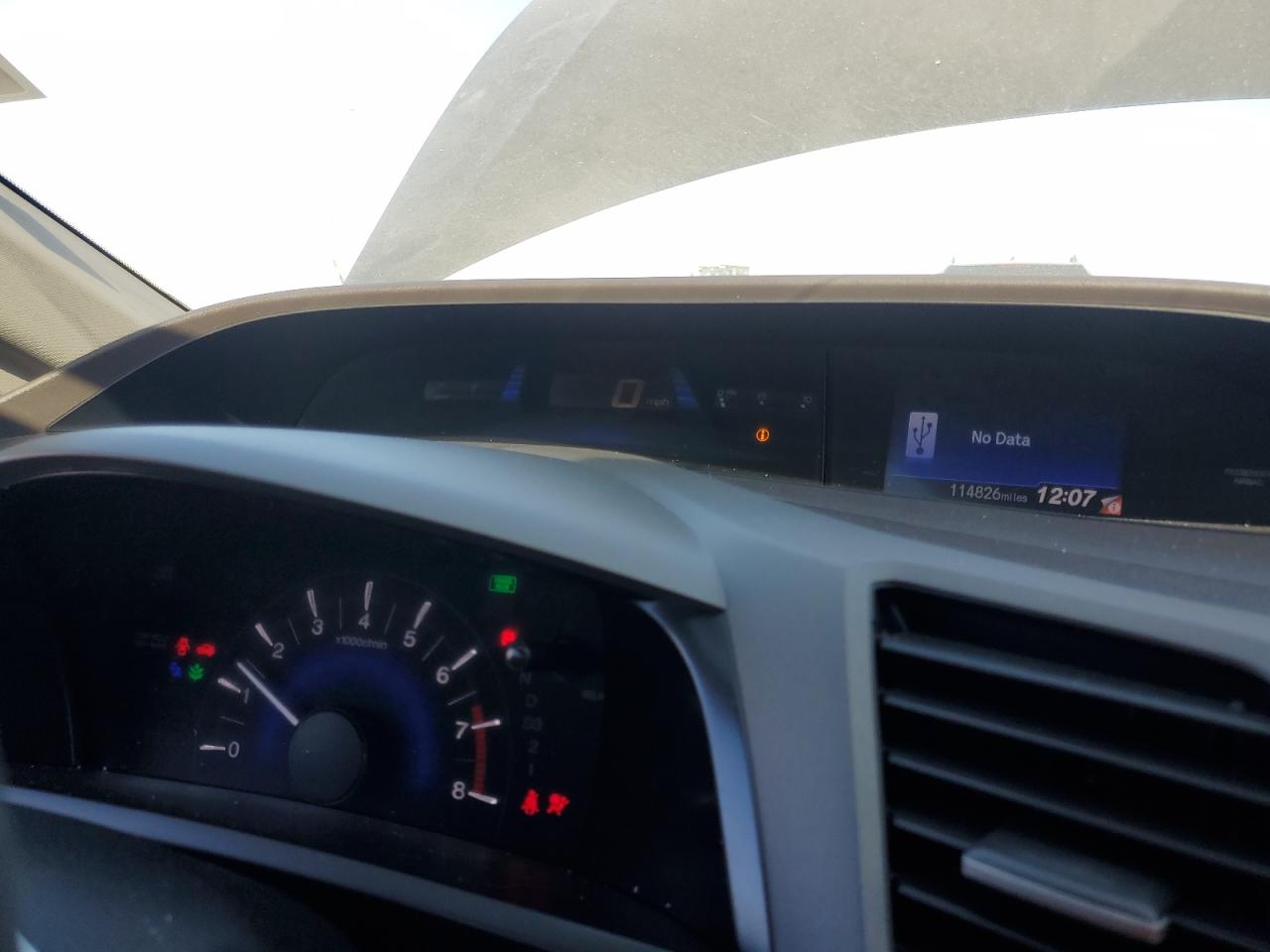 2012 Honda Civic Lx VIN: 19XFB2F52CE109624 Lot: 81976835