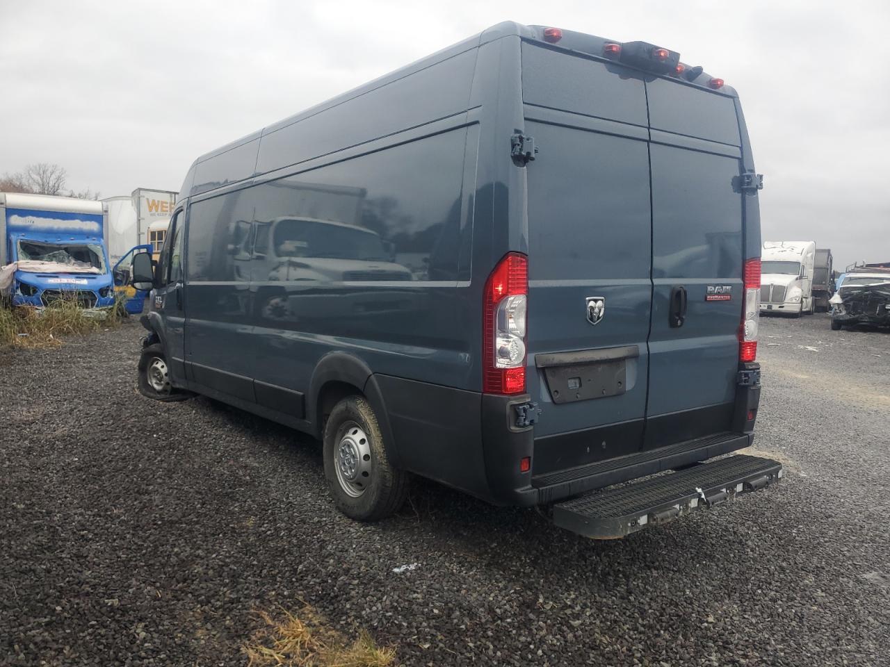 2021 Ram Promaster 3500 Delivery Van blue null flexible 3C6MRVJGXME536118 photo #3