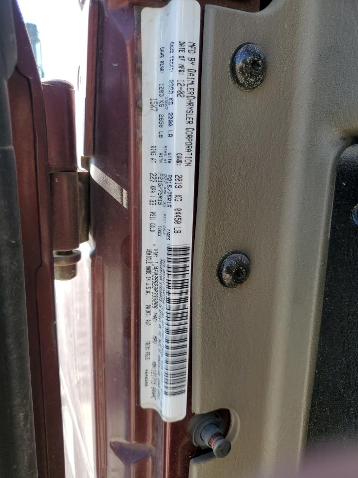 2003 Jeep Wrangler Commando VIN: 1J4FA39S23P333268 Lot: 85723275