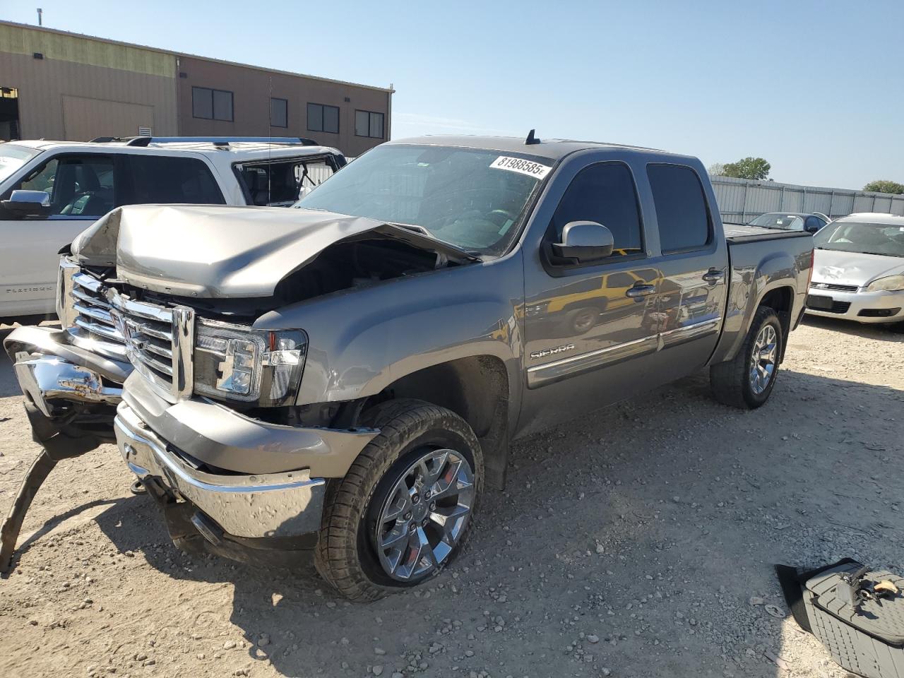 2013 GMC Sierra K1500 Slt VIN: 3GTP2WE76DG251091 Lot: 81988585