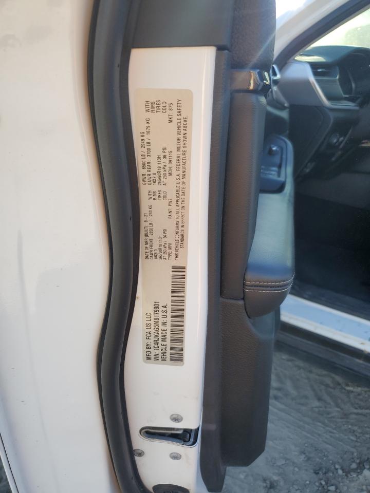 2021 Jeep Grand Cherokee L Laredo VIN: 1C4RJKAG5M8179901 Lot: 87442855