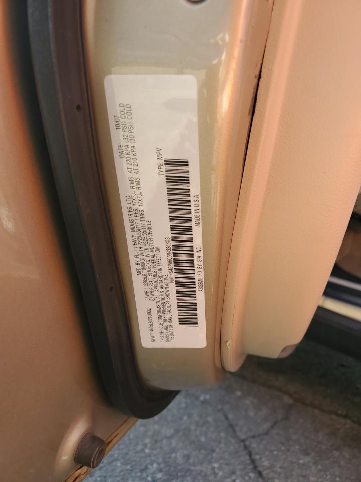 2008 Subaru Outback 3.0R Ll Bean VIN: 4S4BP86C684336823 Lot: 82746355