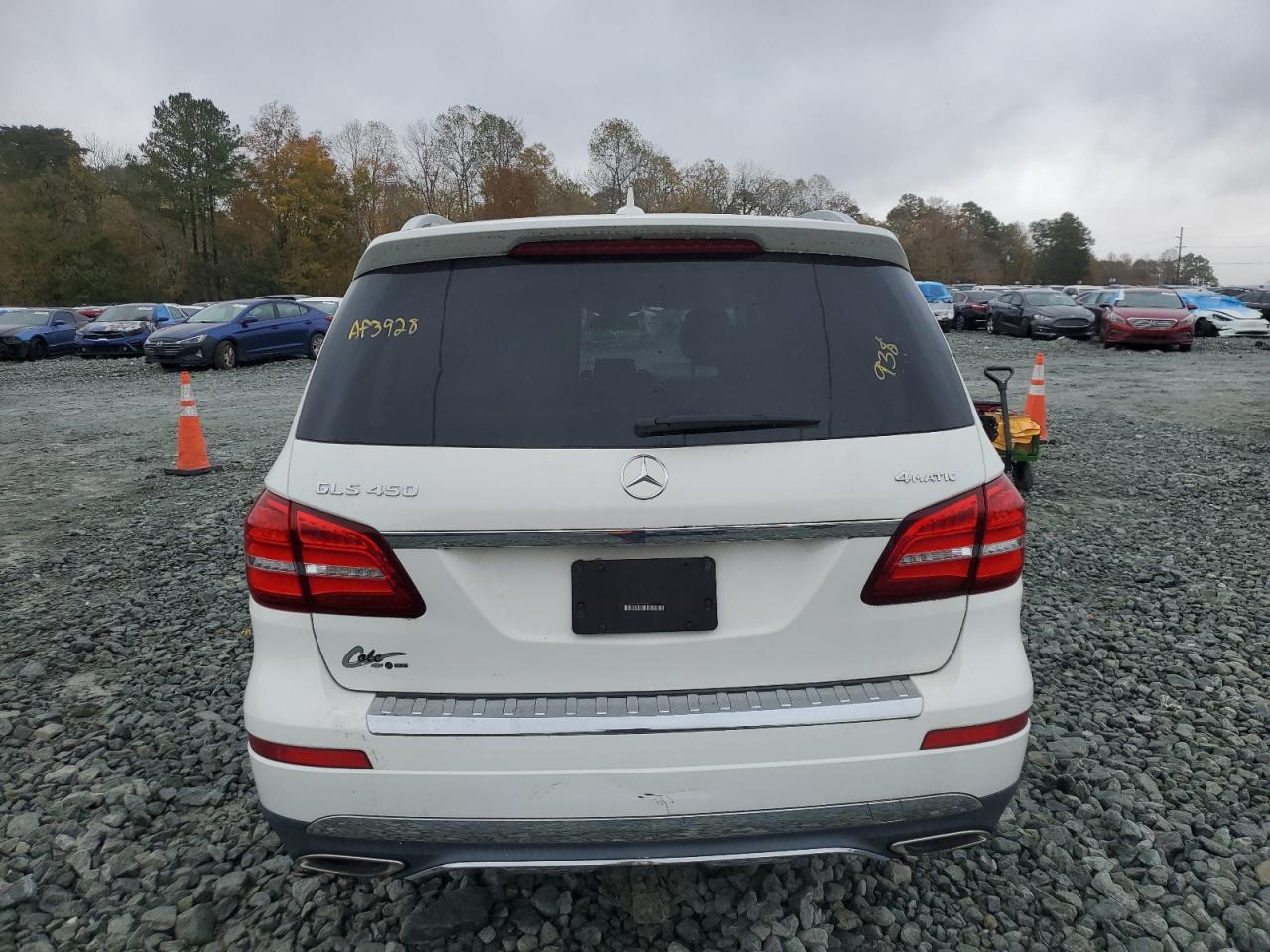 2019 Mercedes-Benz Gls 450 4Matic VIN: 4JGDF6EE7KB233982 Lot: 90381645