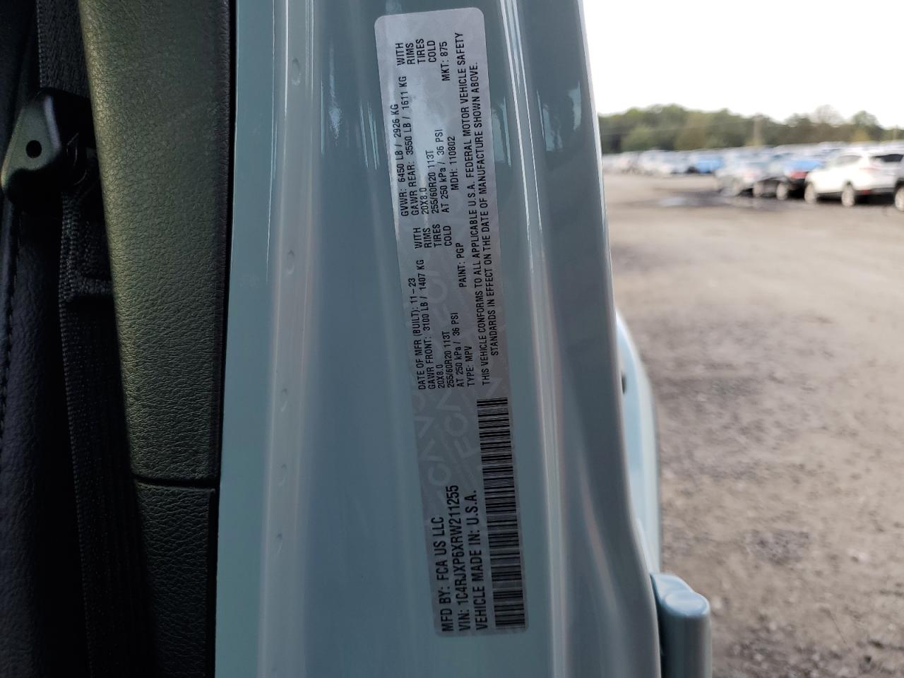2024 Jeep Wrangler Sahara 4Xe VIN: 1C4RJXP6XRW211255 Lot: 84654695