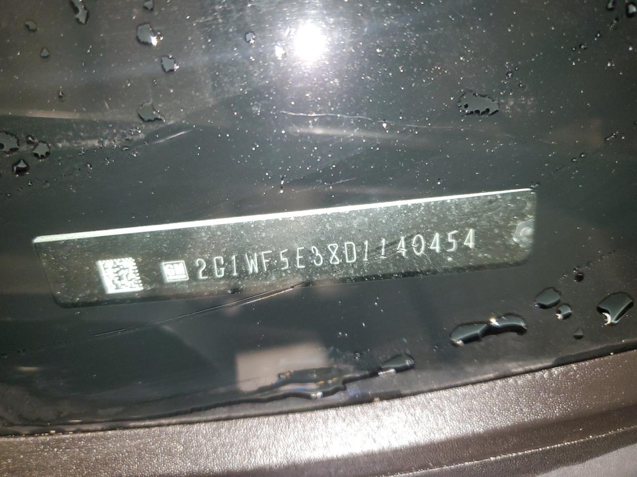 2013 Chevrolet Impala Ls VIN: 2G1WF5E38D1140454 Lot: 85573555