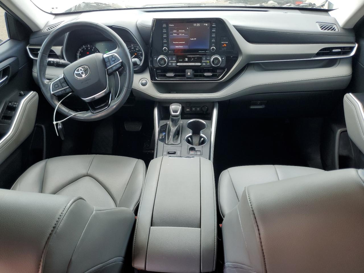 2021 Toyota Highlander Xle VIN: 5TDGZRAH5MS536121 Lot: 85508445