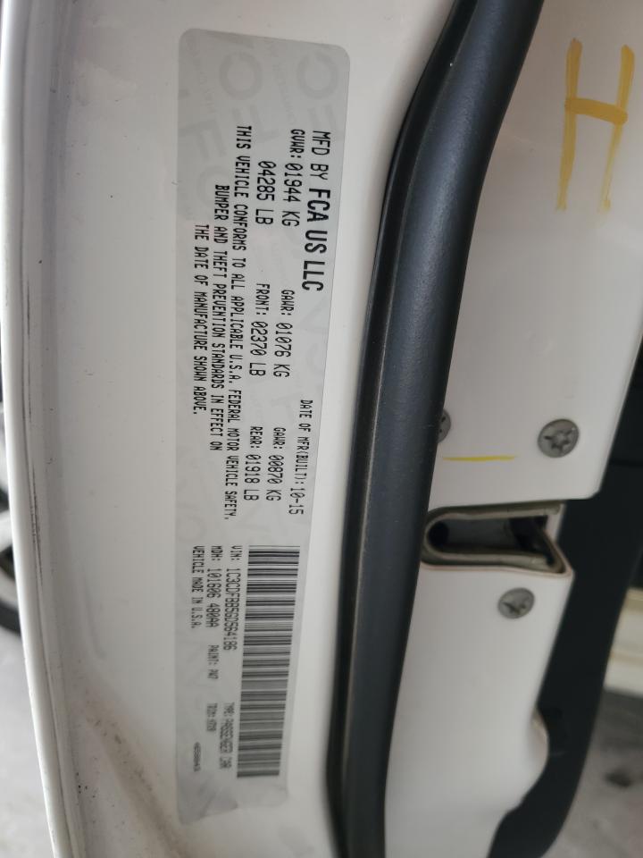 2016 Dodge Dart Sxt VIN: 1C3CDFBB5GD564186 Lot: 84887695