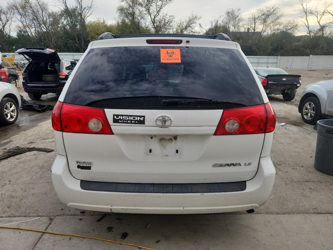 2009 Toyota Sienna Ce VIN: 5TDZK23C59S267650 Lot: 86837605