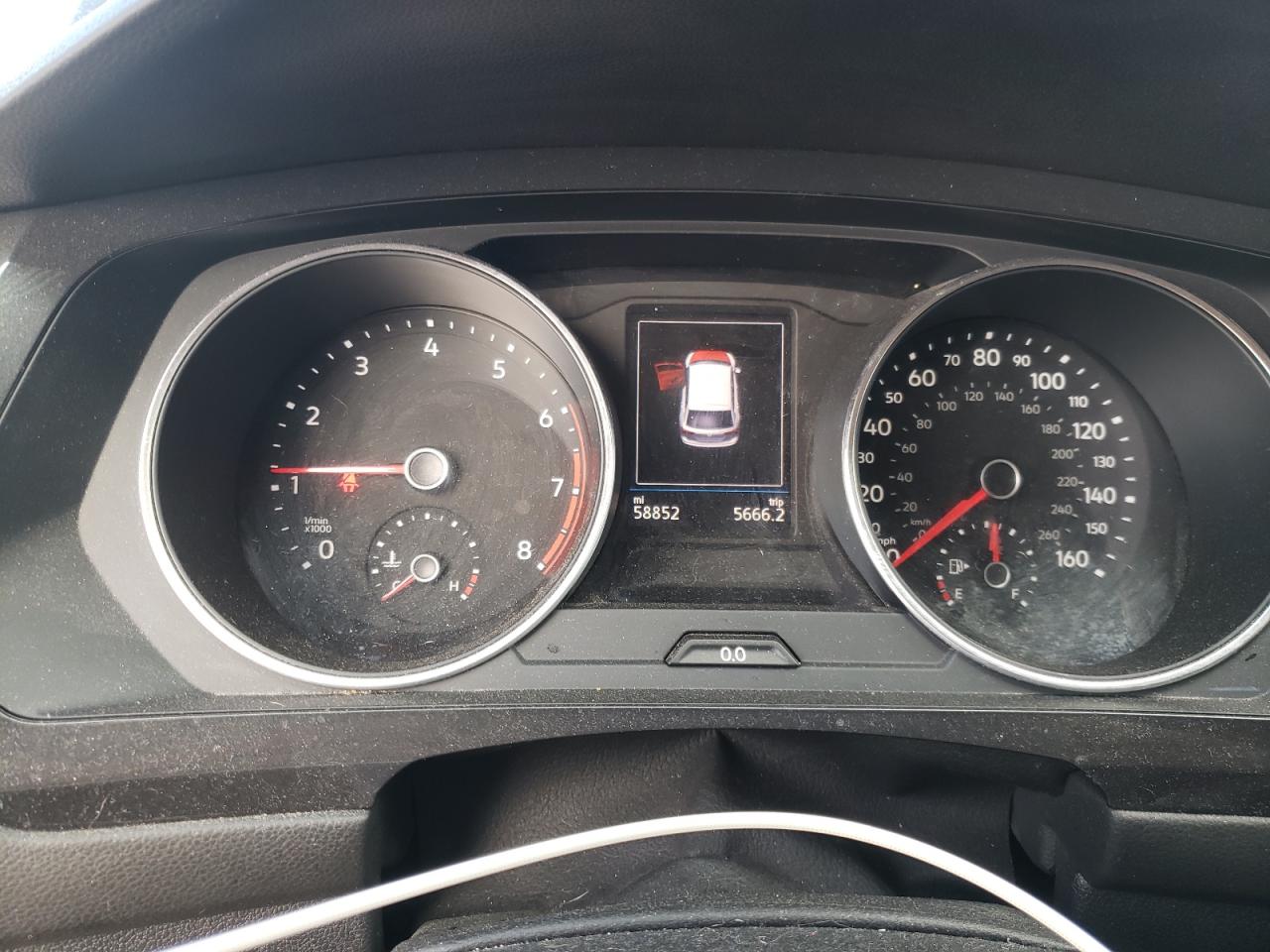 2019 Volkswagen Tiguan Se VIN: 3VV2B7AX0KM138338 Lot: 87483245