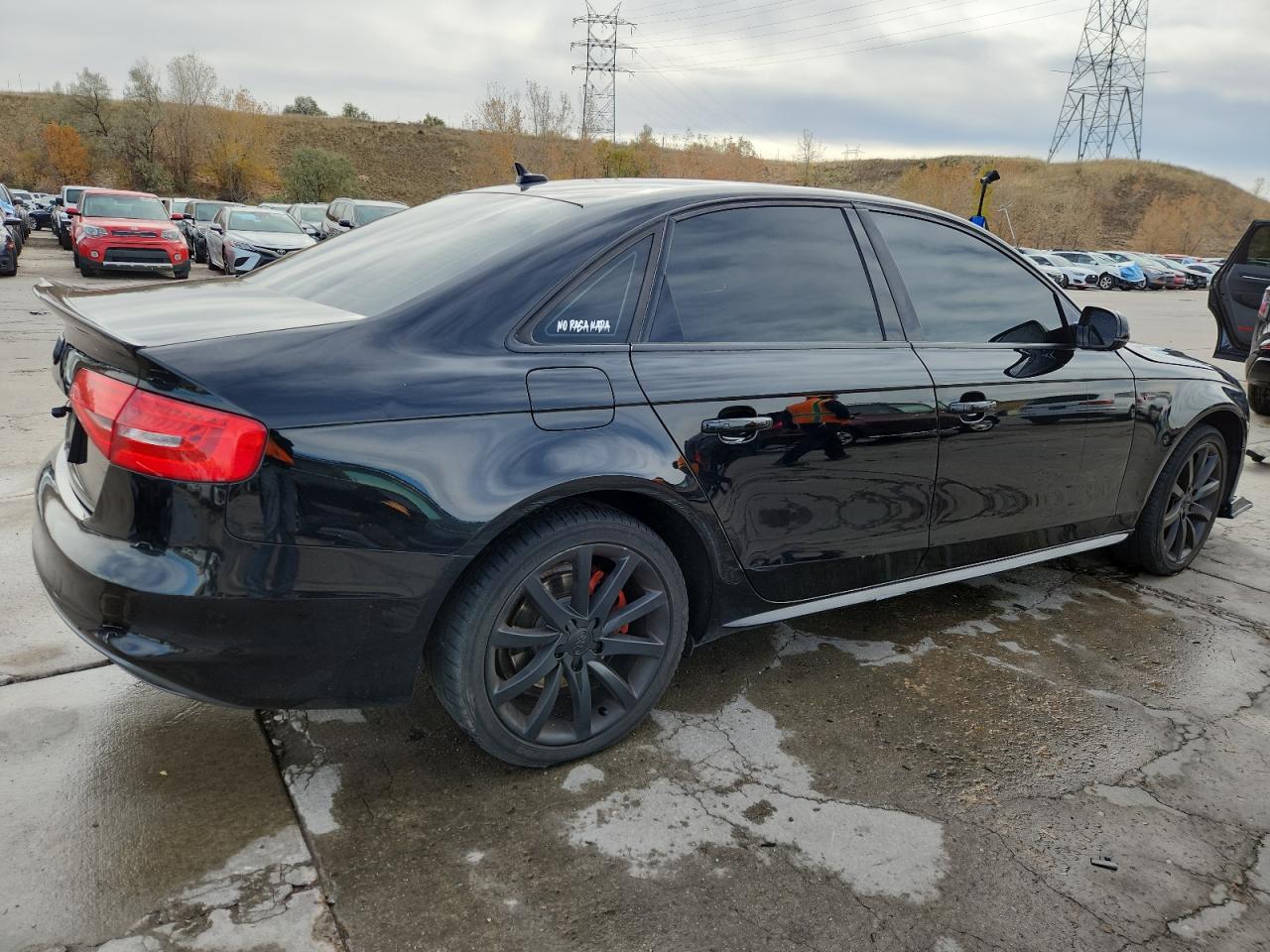 2014 Audi A4 Premium black null flexible WAUBFAFL0EN022912 photo #4