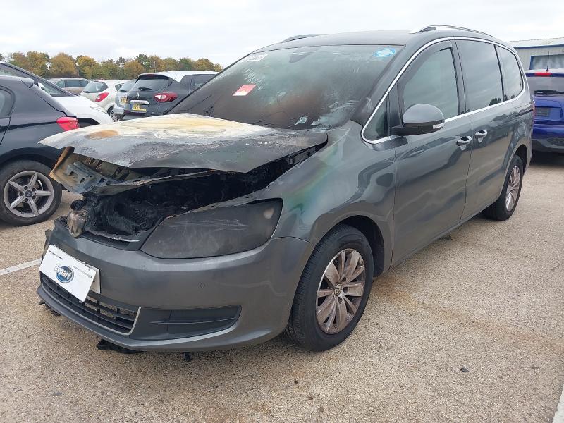 2019 VOLKSWAGEN SHARAN 2.0 TDI SCR 150 SE NAV 5DR DSG for sale at Copart NEWBURY
